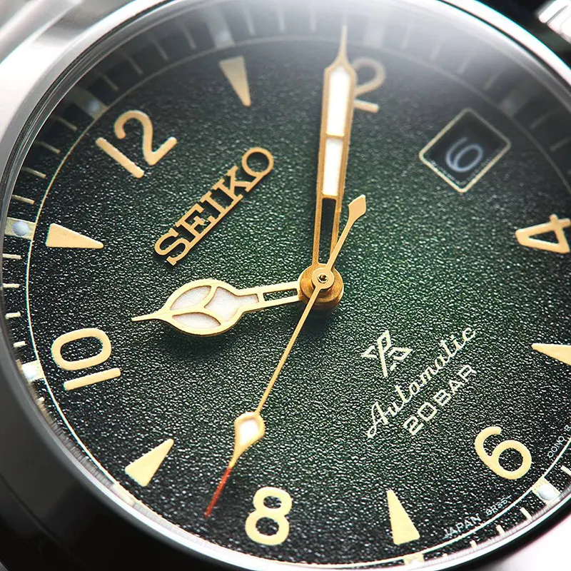 Seiko Prospex Automatic Alpinist Green Dial Men's Watch- SPB155J1